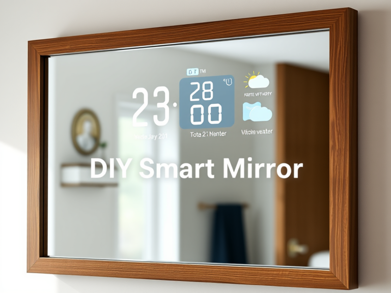 How to Build a DIY Smart Mirror with Raspberry Pi (Beginner-Friendly Guide)